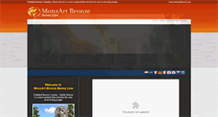 Desktop Screenshot of monzartbronze.com